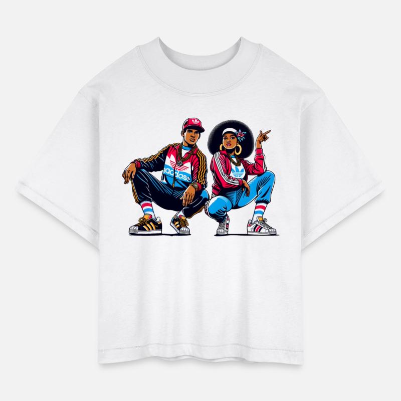 AI 1980s B-Boy & FlyGirl GTA Style
