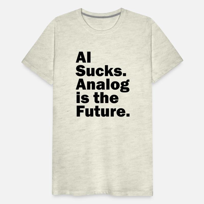 AI Sucks. Analog is the Future