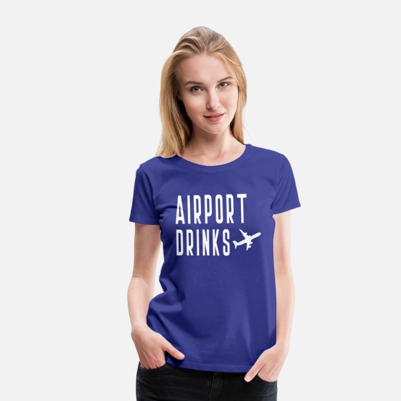 Airport Drinks Vaca Honeymoon Vacation Trip Airpla