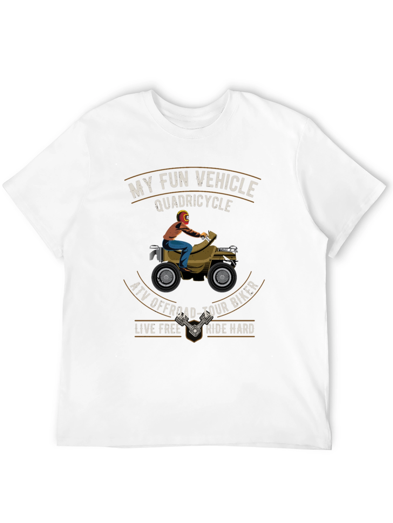 Quadricycle ATV Off-Road Biker T-Shirt