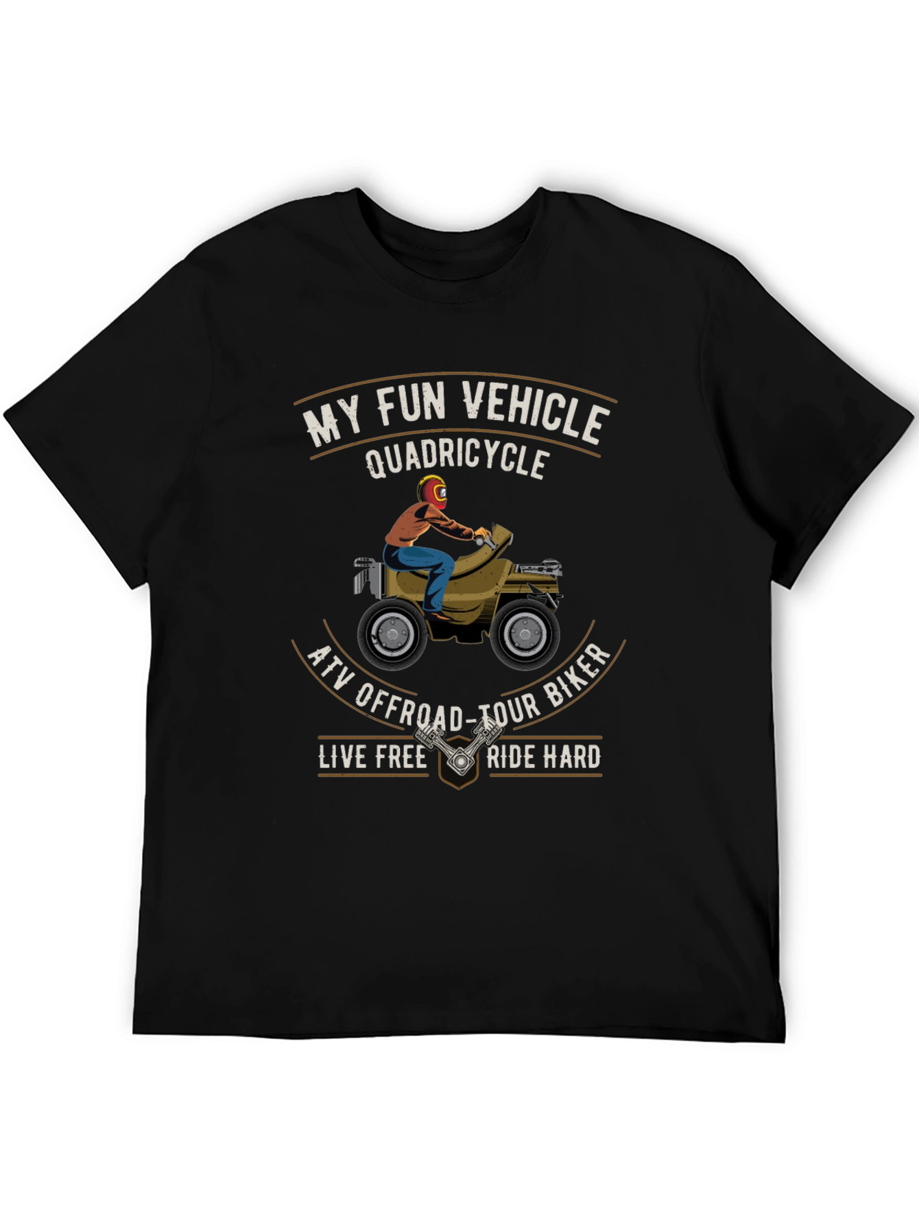 Quadricycle ATV Off-Road Biker T-Shirt