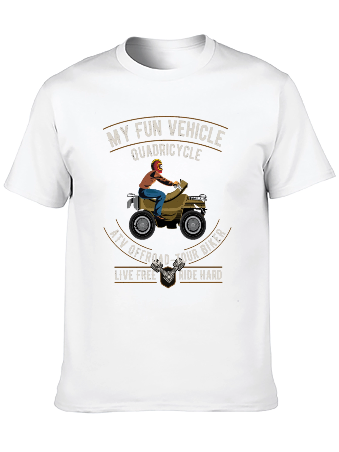 Quadricycle ATV Off-Road Biker T-Shirt