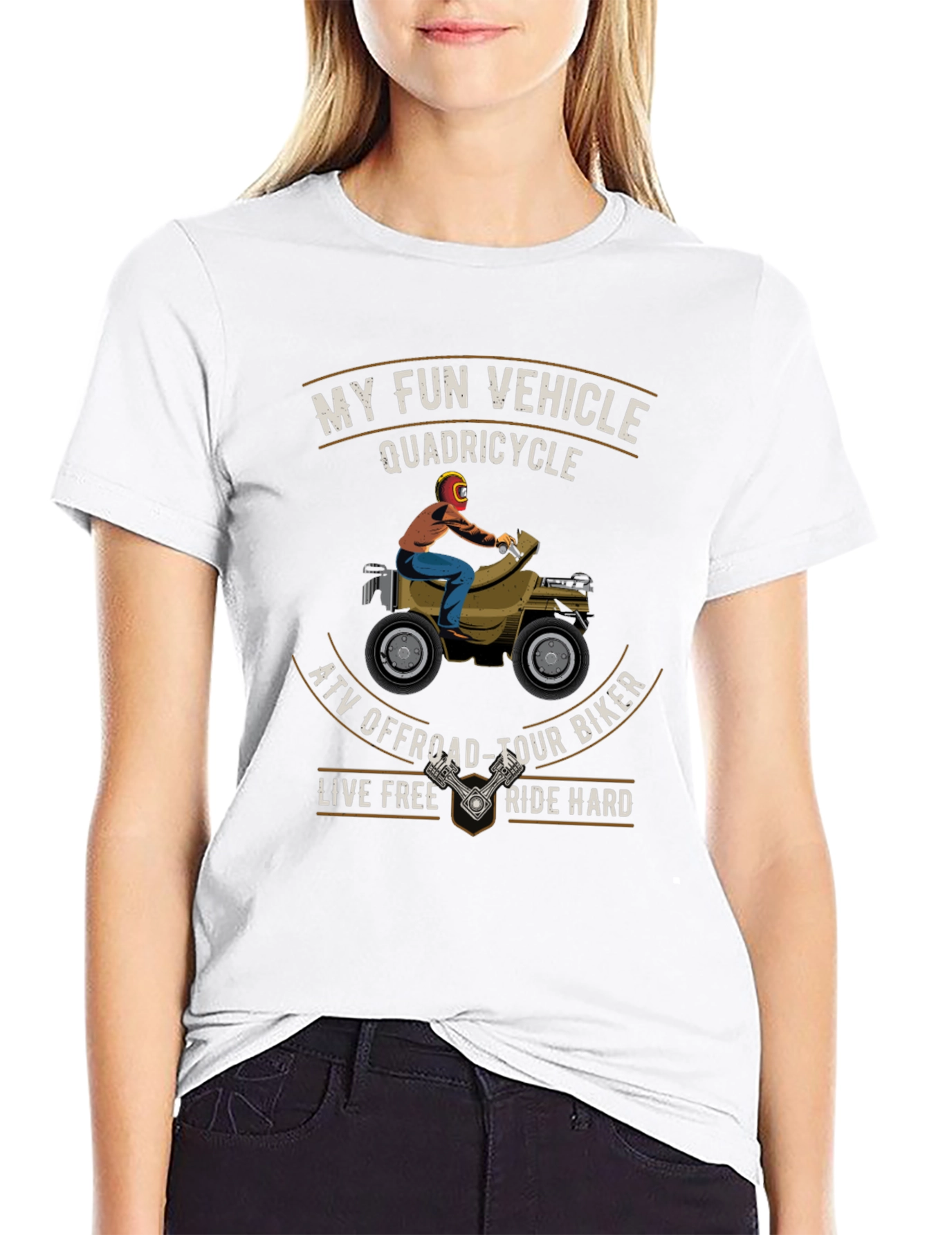 Quadricycle ATV Off-Road Biker T-Shirt