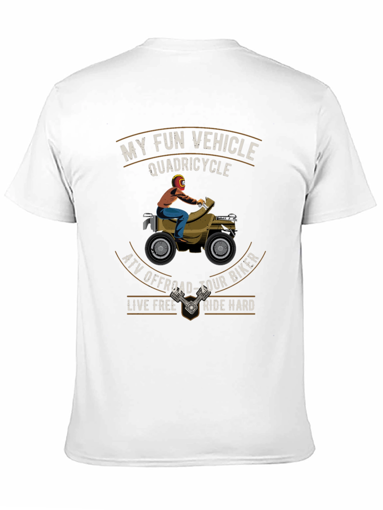 Quadricycle ATV Off-Road Biker T-Shirt