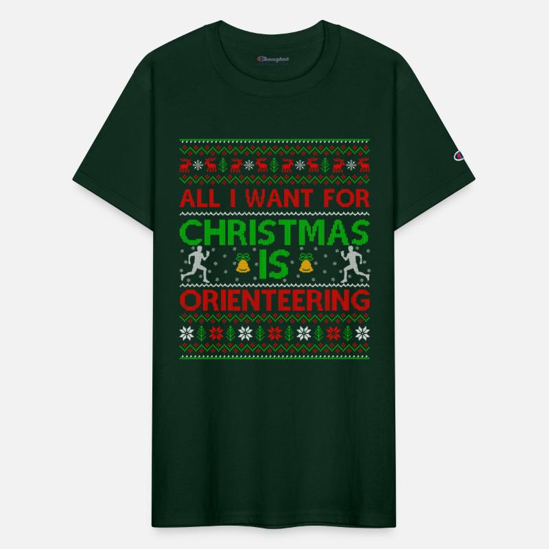 All I Want For Christmas Is Orienteering Ugly