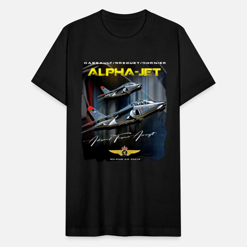 Alpha Jet Belgium Air Force Advanced Trainer Aircr