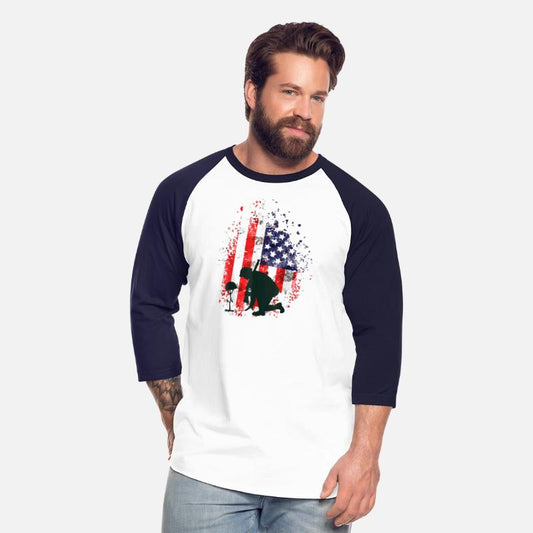 America Flag soldier respect war MIA honor courage