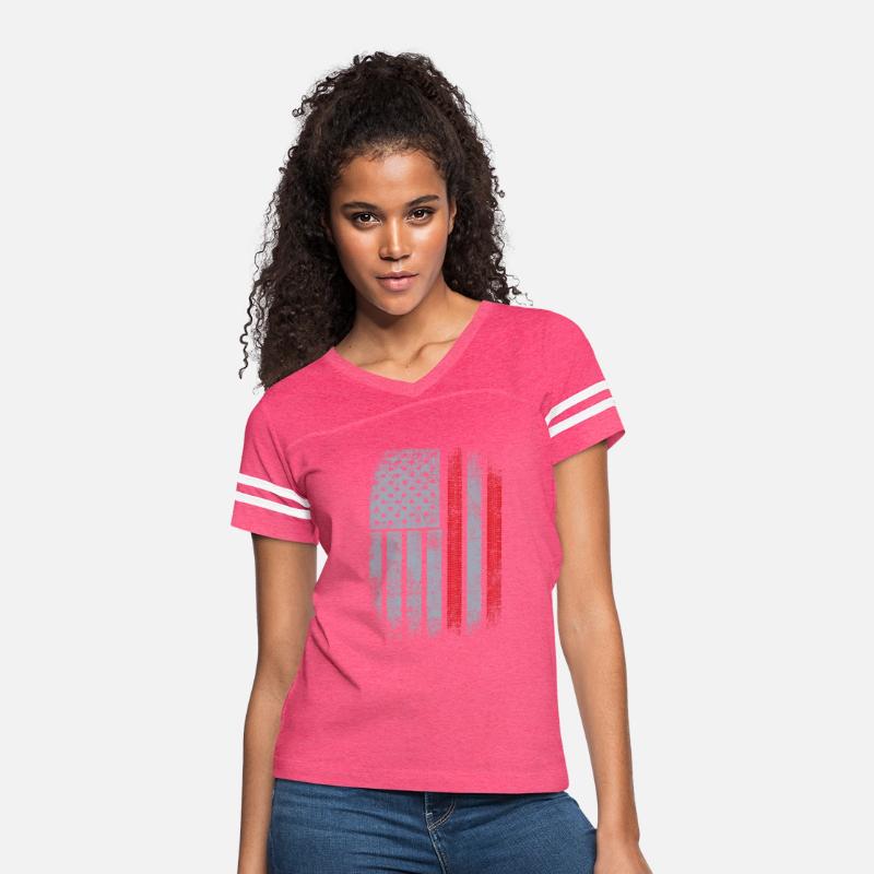 American Flag 4x4 Offroad Patriotic T Shirt