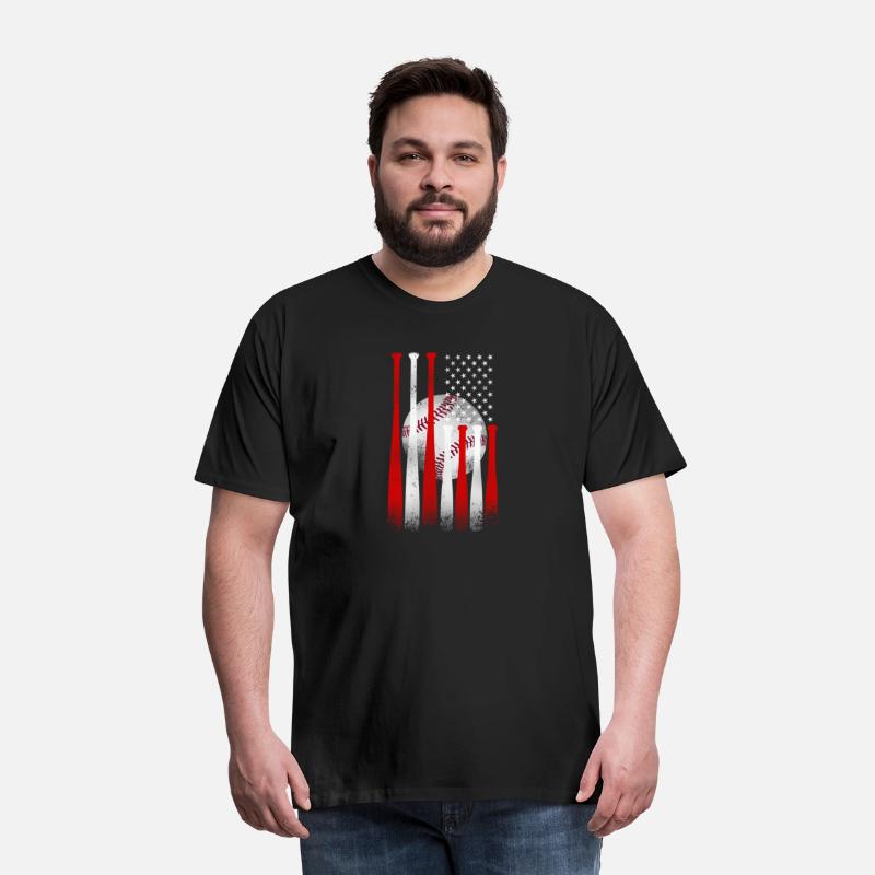 American Flag Baseball Baseball Fans
