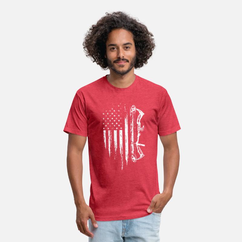 American Flag Bowhunting Bow Archery Gift Forwildc