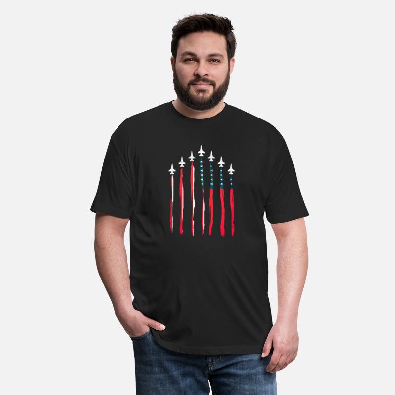 American Flag USA Airplane Jet Fighter 4th of July