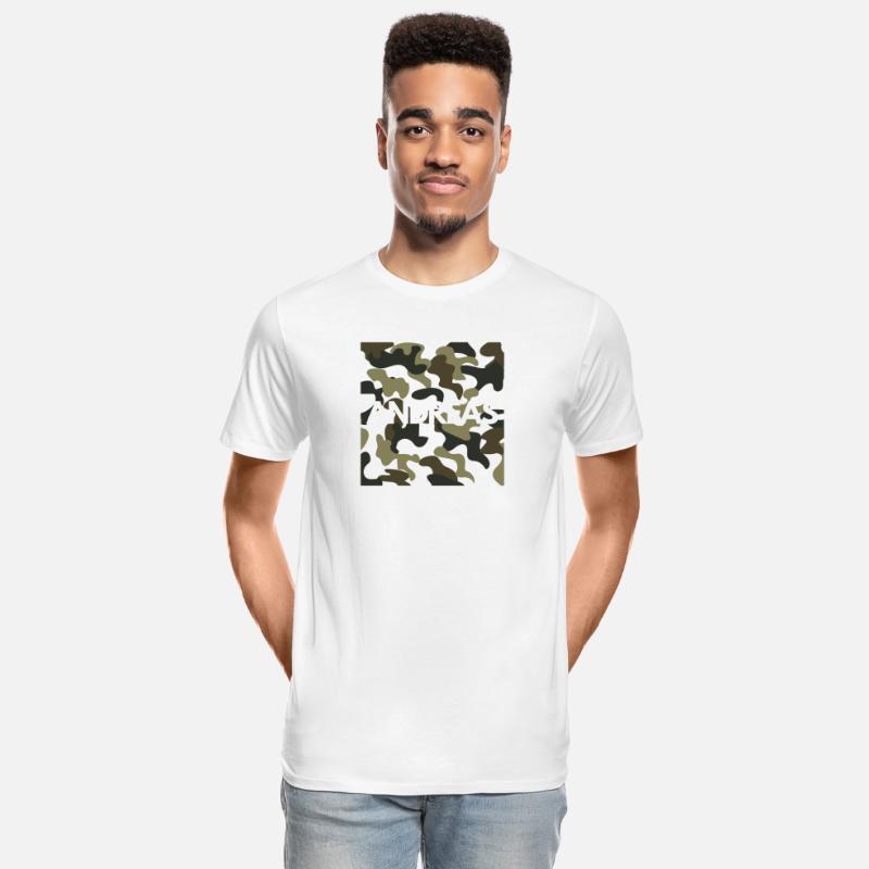 Andreas Name Hoodies Men Good Quality Camouflage