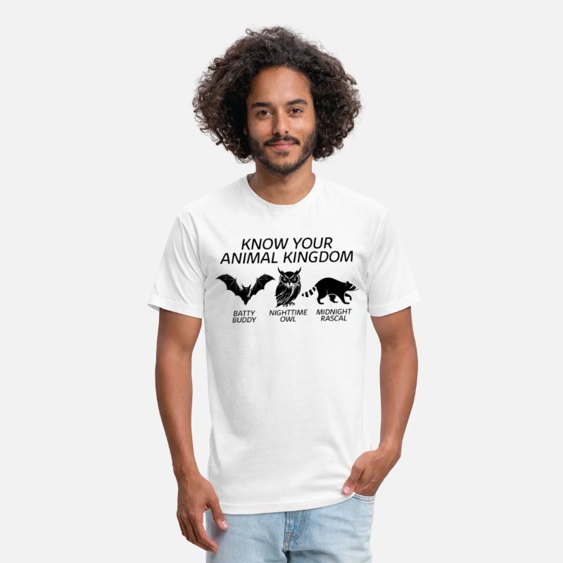 Animal Shirt, Know Your Animal Kingdom Bat Owl