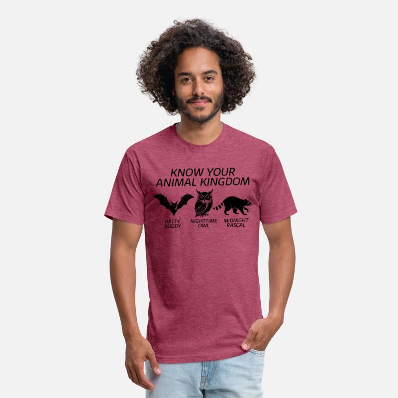 Animal Shirt, Know Your Animal Kingdom Bat Owl