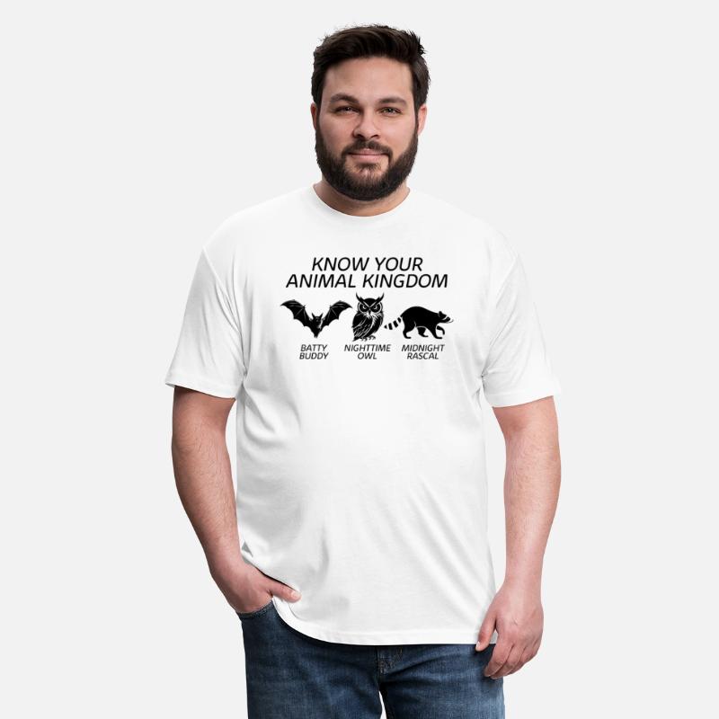 Animal Shirt, Know Your Animal Kingdom Bat Owl