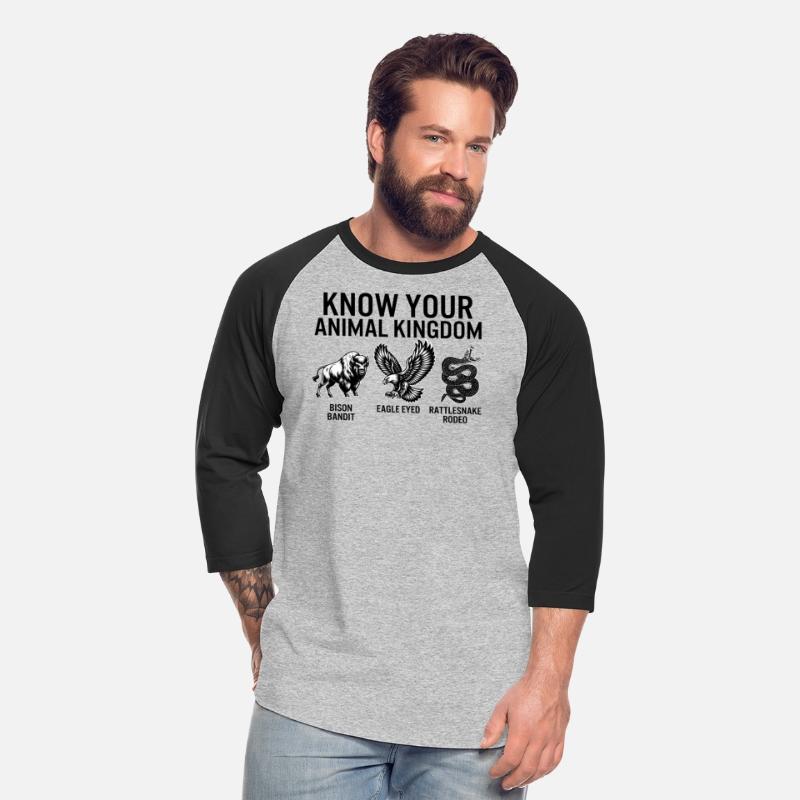 Animal Shirt, Know Your Animal Kingdom Bison