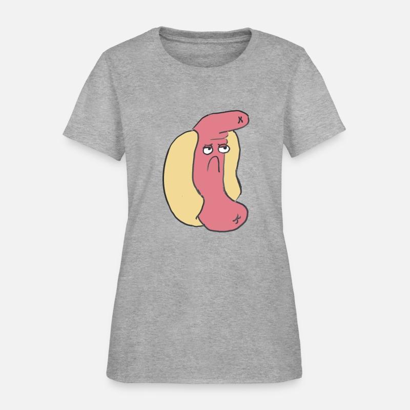 Annoyed Hot Dog