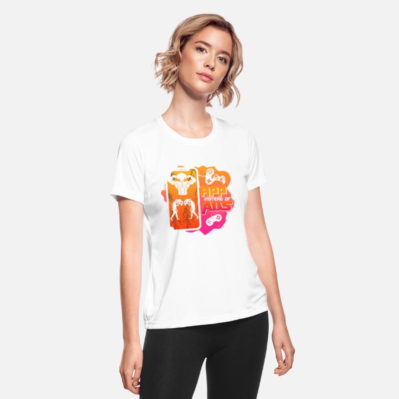 App Gaming Gamer Training Muscles Gift Nerd