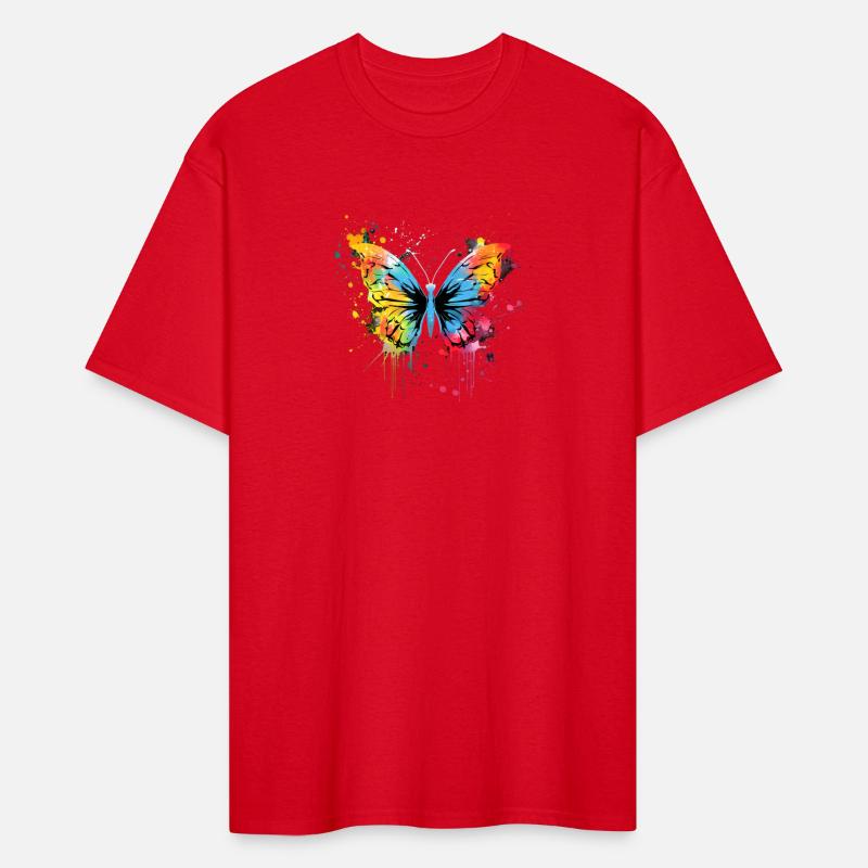 Artistic Colorful painted Butterfly