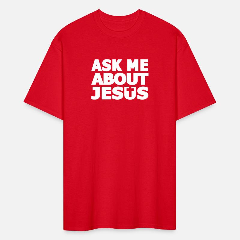 Ask Me About Jesus Religious Christian