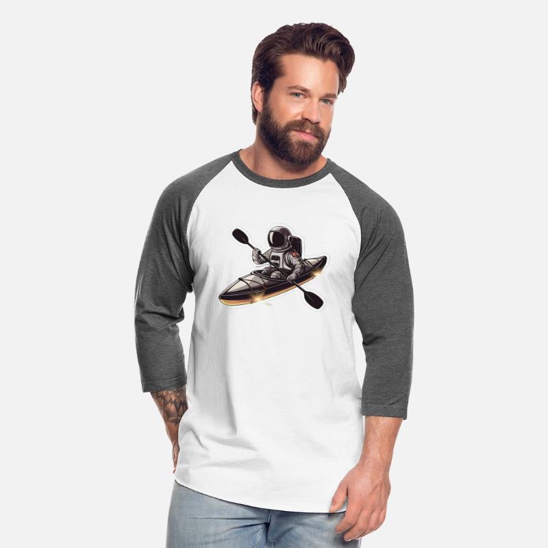 Astronaut Kayaker Boat Kayaking Paddling gift idea
