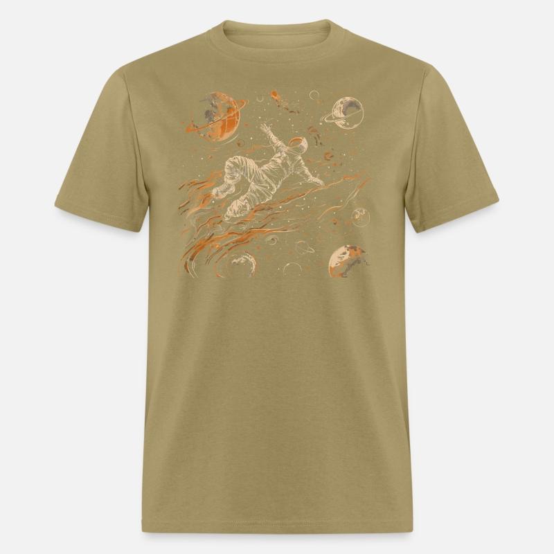 astronaut with basketball illustration