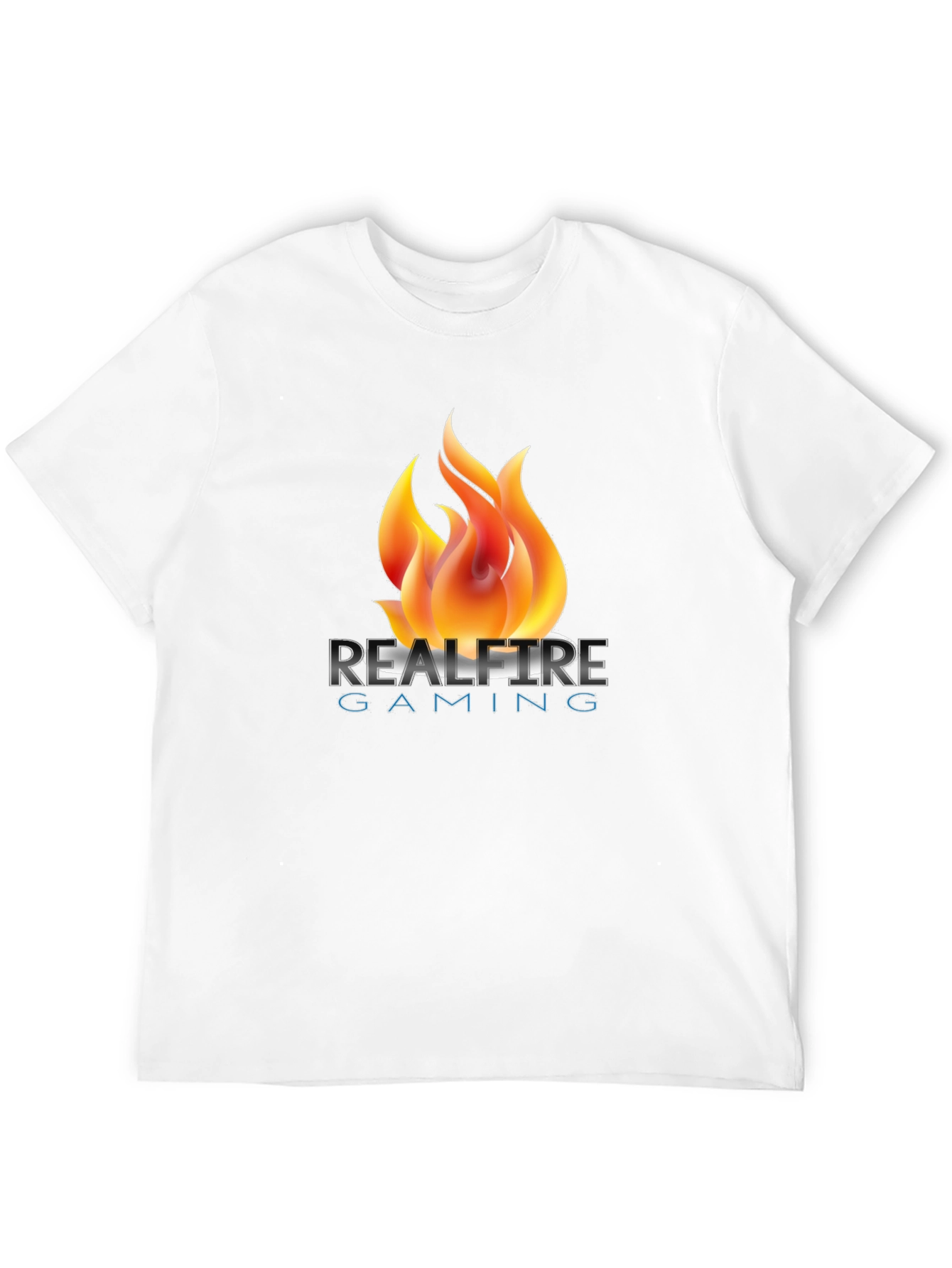 Realfire Gaming Black Graphic T-Shirt