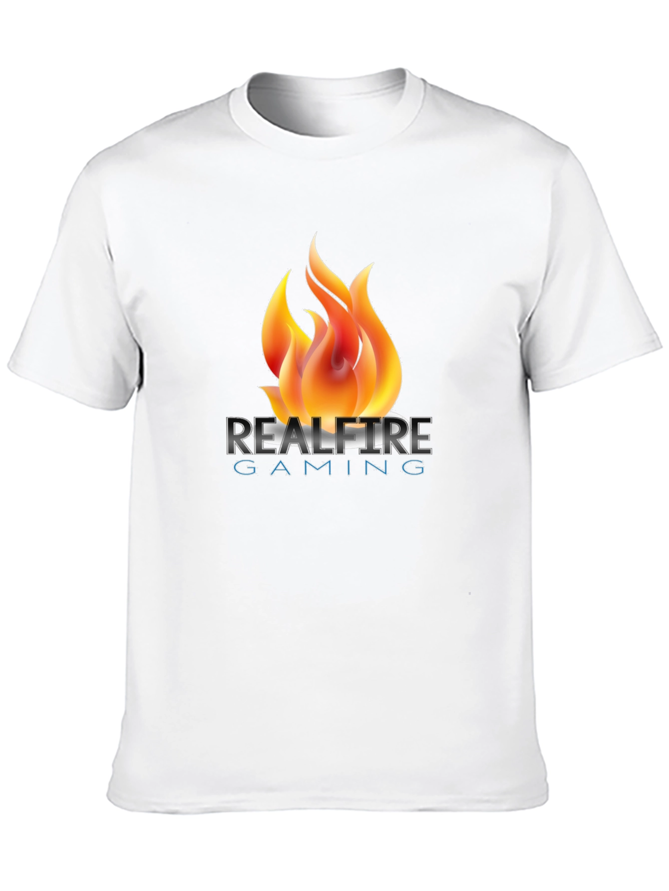 Realfire Gaming Black Graphic T-Shirt