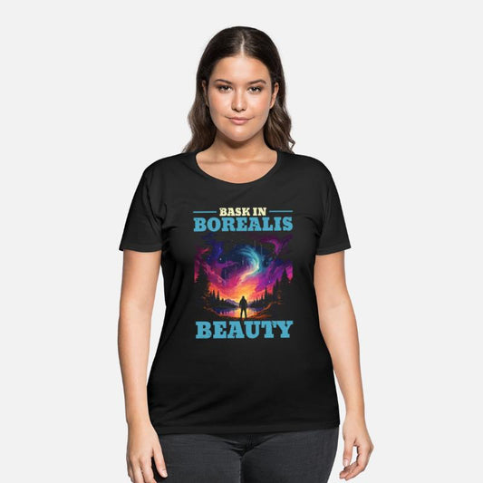 Aurora Borealis Dark Sky Nature Light Display