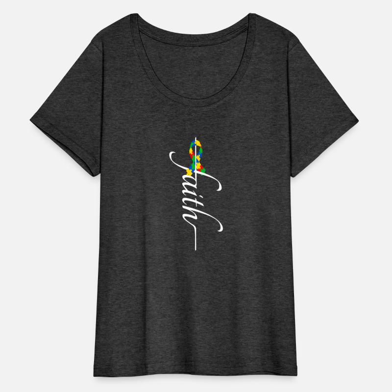 Autism Ribbon Faith Christian