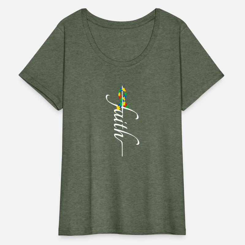 Autism Ribbon Faith Christian