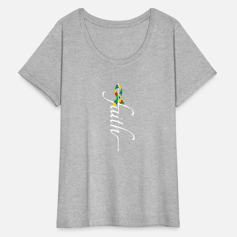 Autism Ribbon Faith Christian