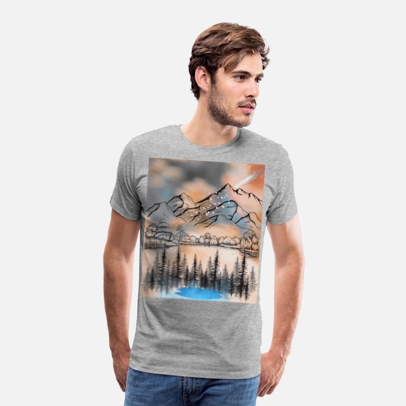 "Autumn landscape Serenity"