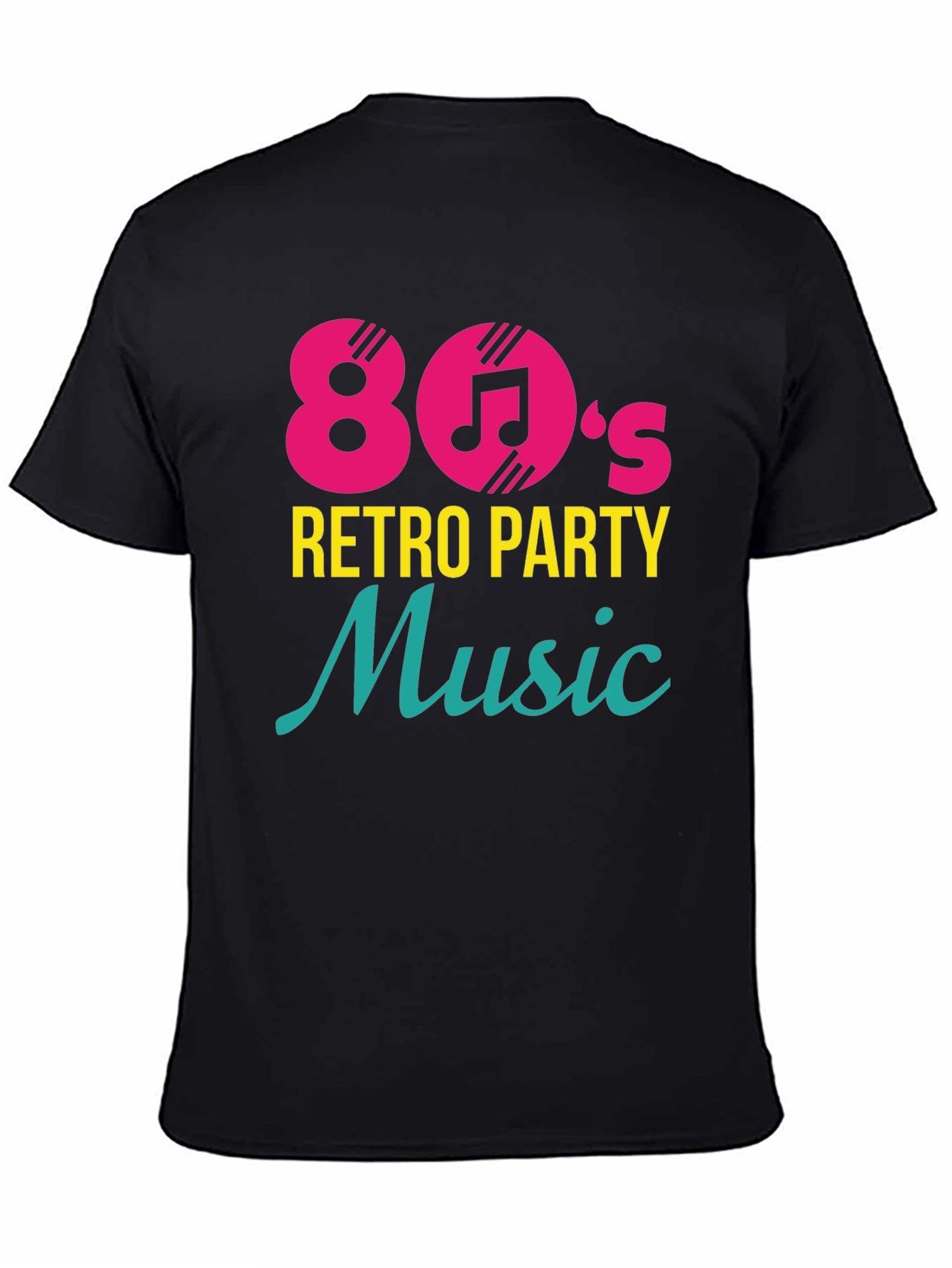 80s Retro Party Music Graphic T-Shirt