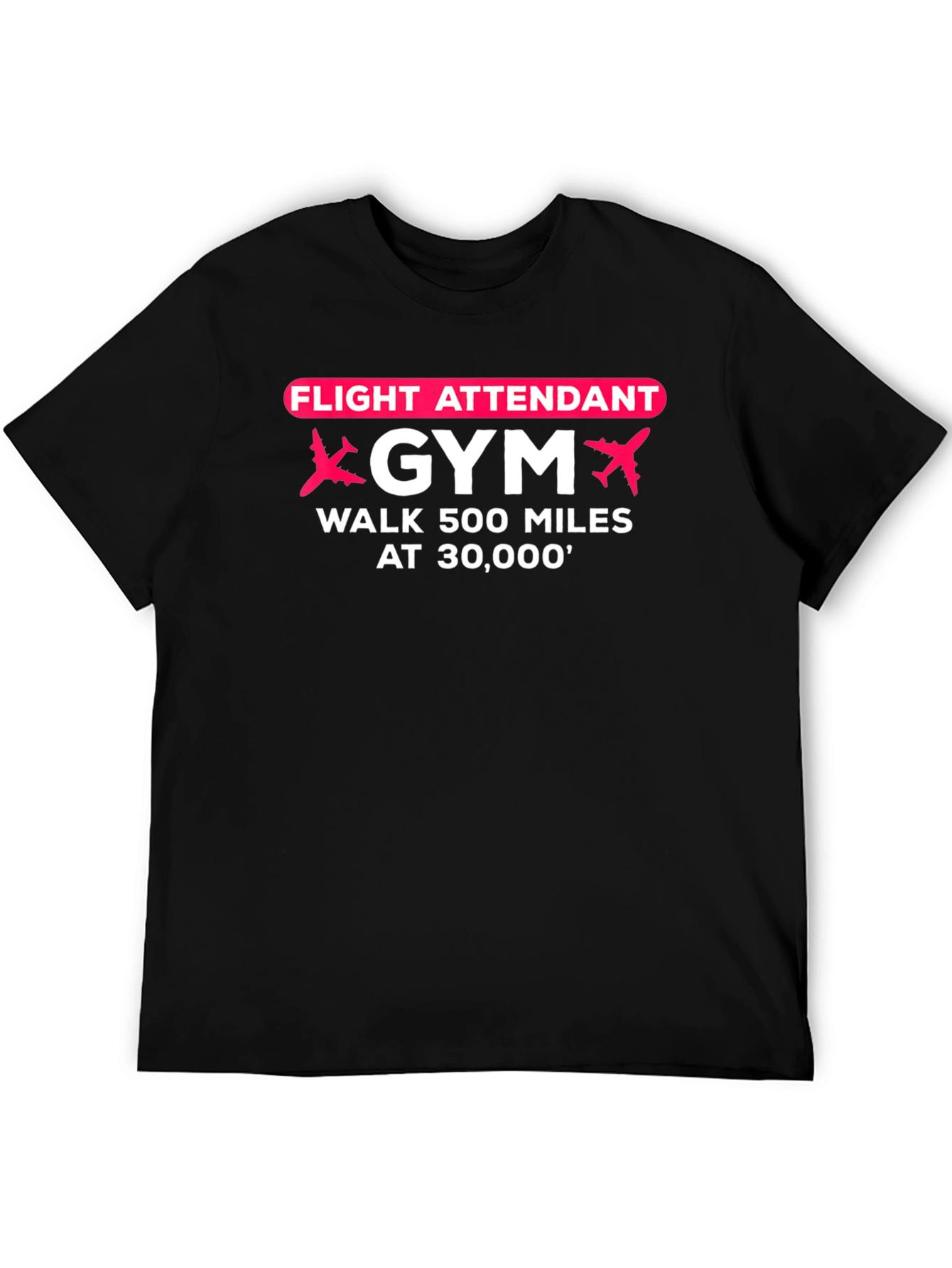 Flight Attendant Gym T-Shirt