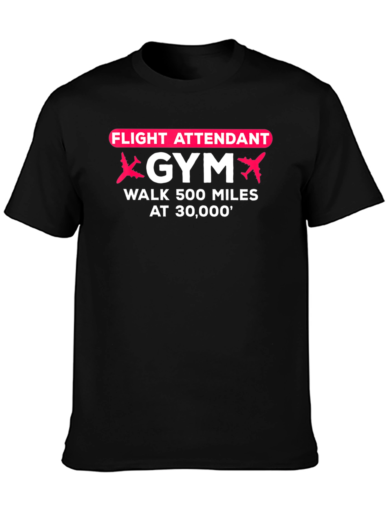Flight Attendant Gym T-Shirt