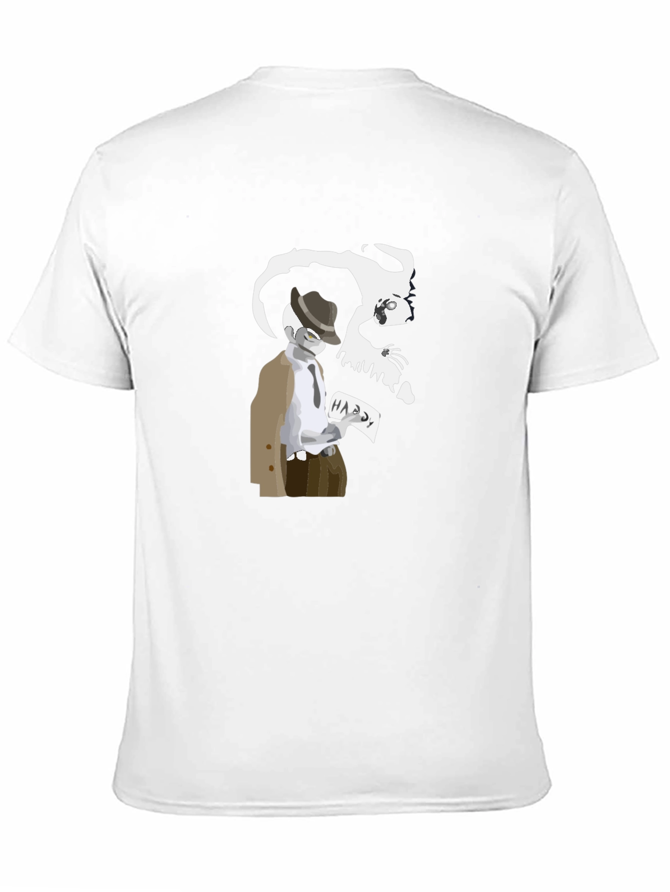 Mystery Black T-Shirt - Hardy Shadow Design