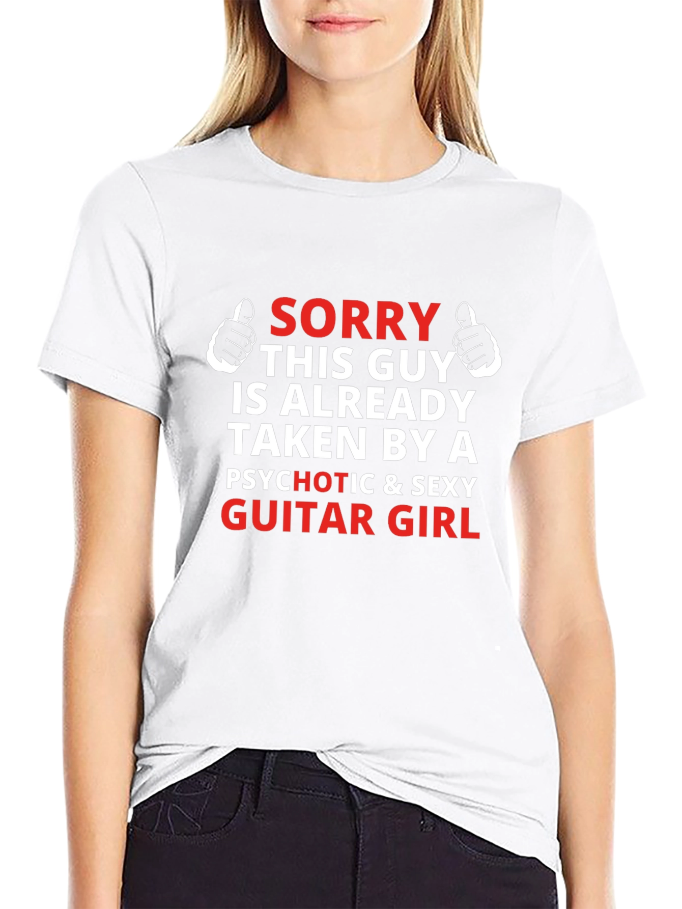 Funny Taken by Guitar Girl T-Shirt