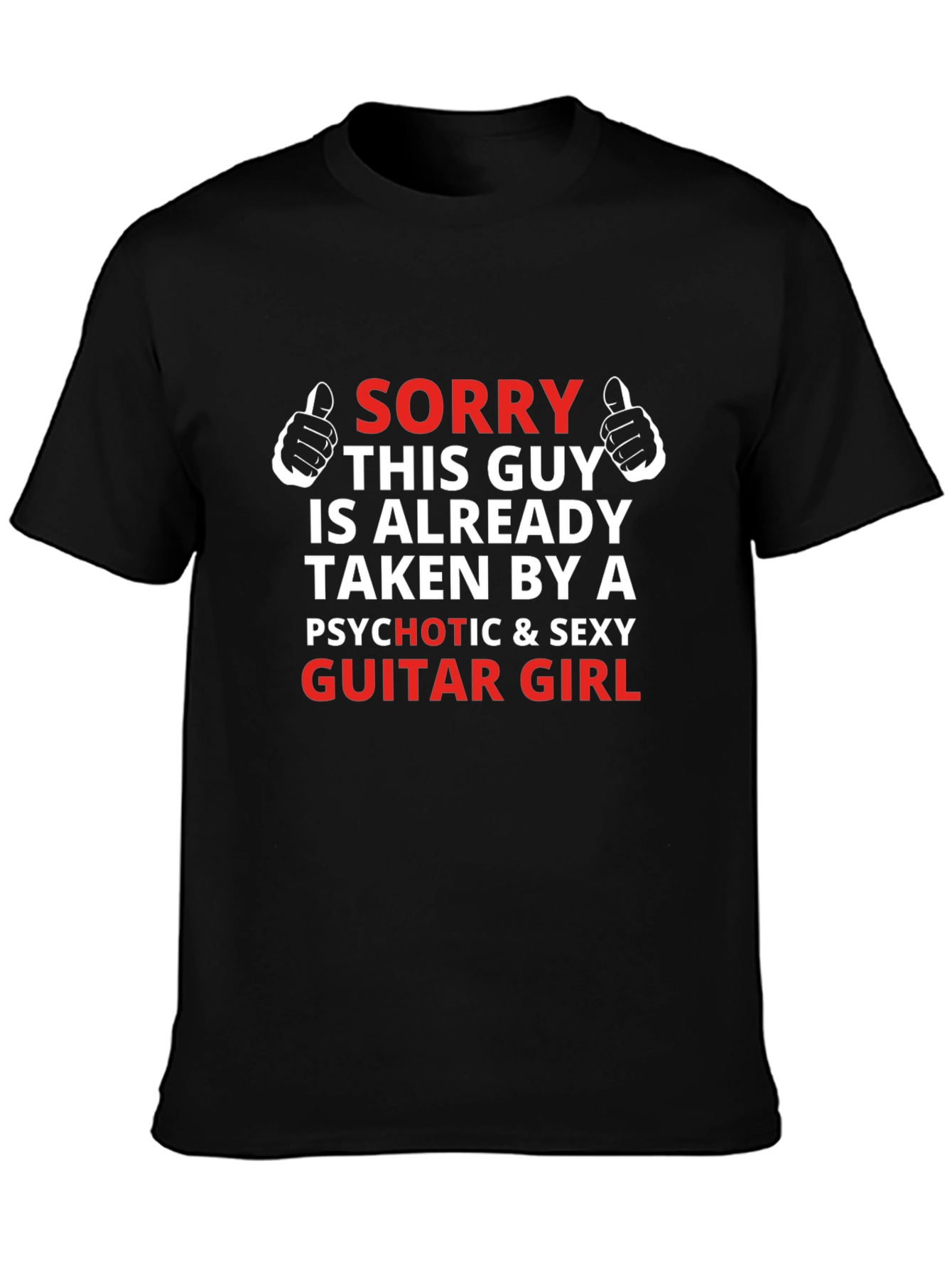 Funny Taken by Guitar Girl T-Shirt