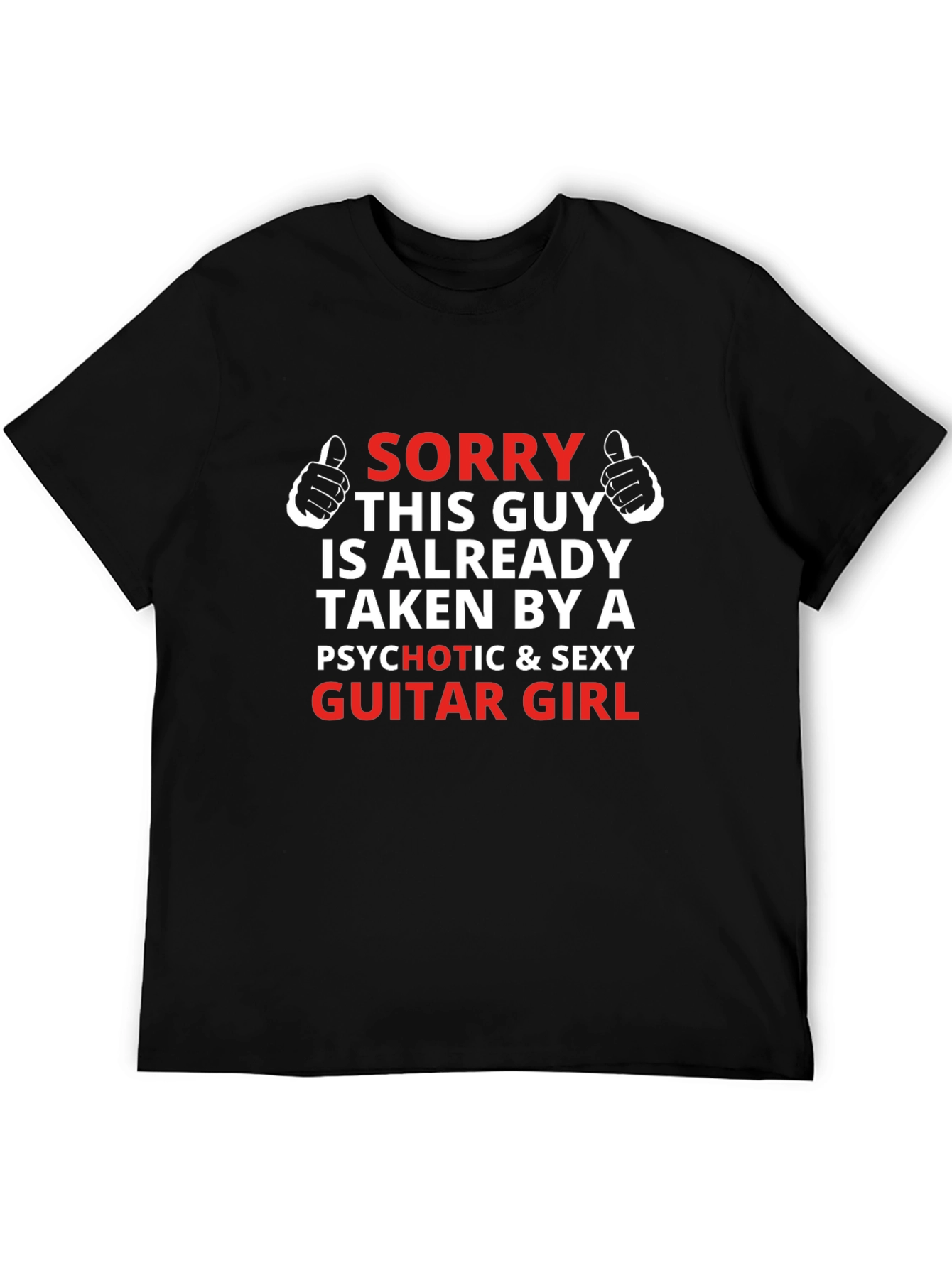 Funny Taken by Guitar Girl T-Shirt