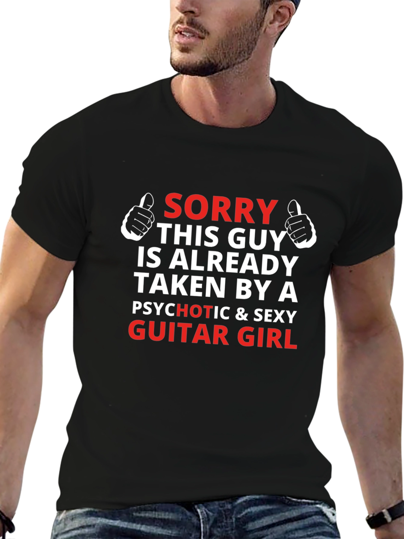 Funny Taken by Guitar Girl T-Shirt