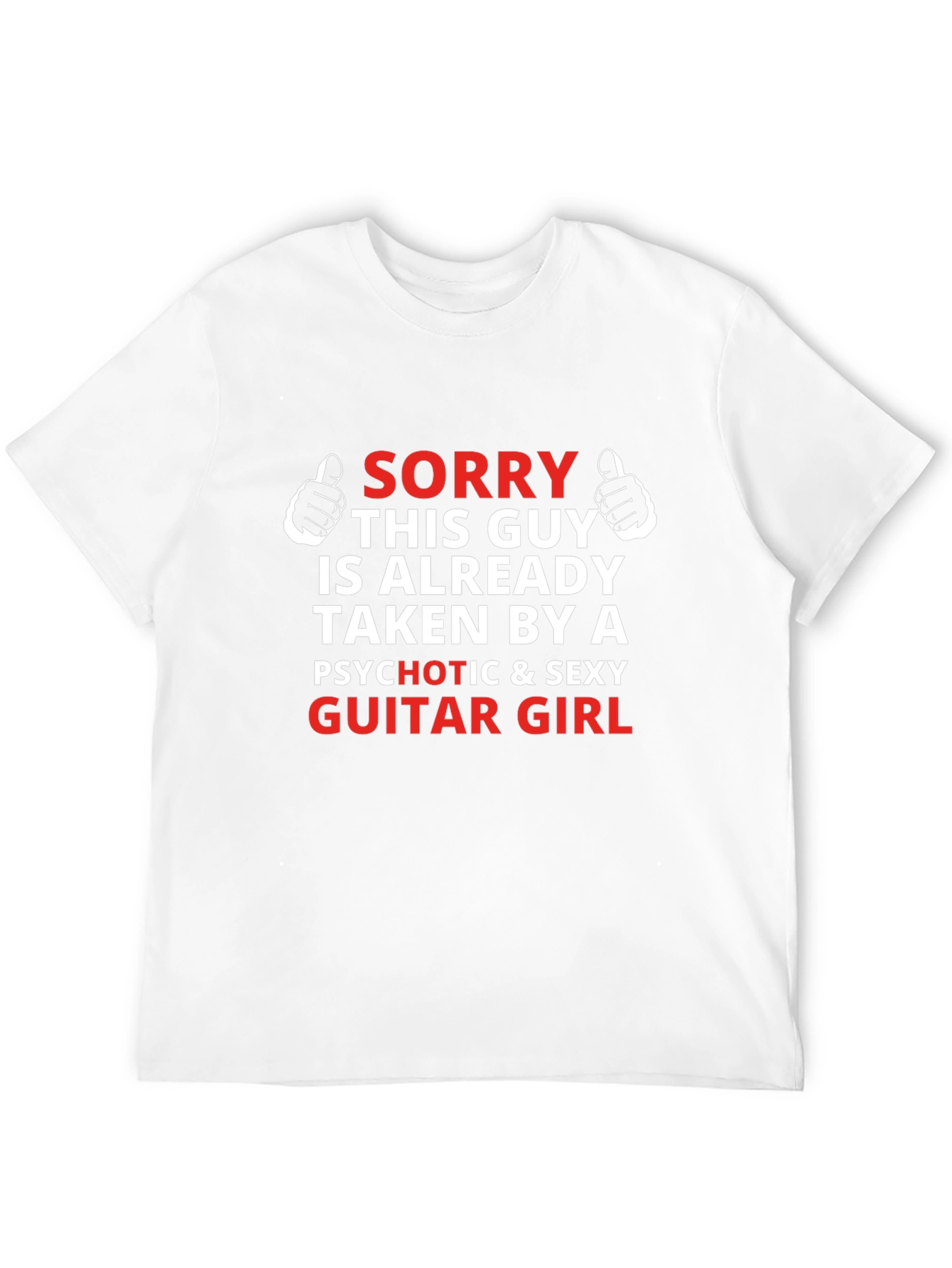 Funny Taken by Guitar Girl T-Shirt