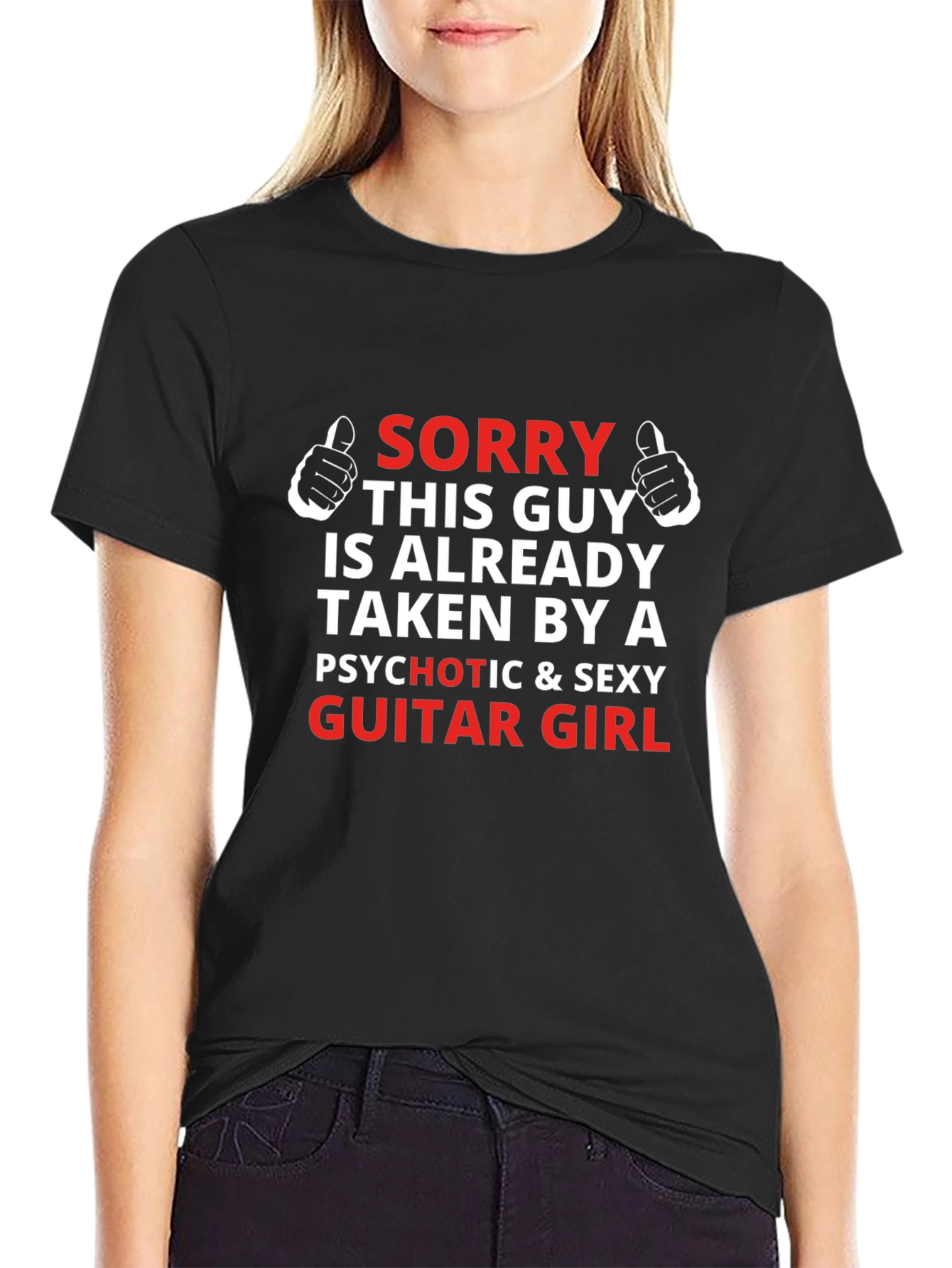 Funny Taken by Guitar Girl T-Shirt