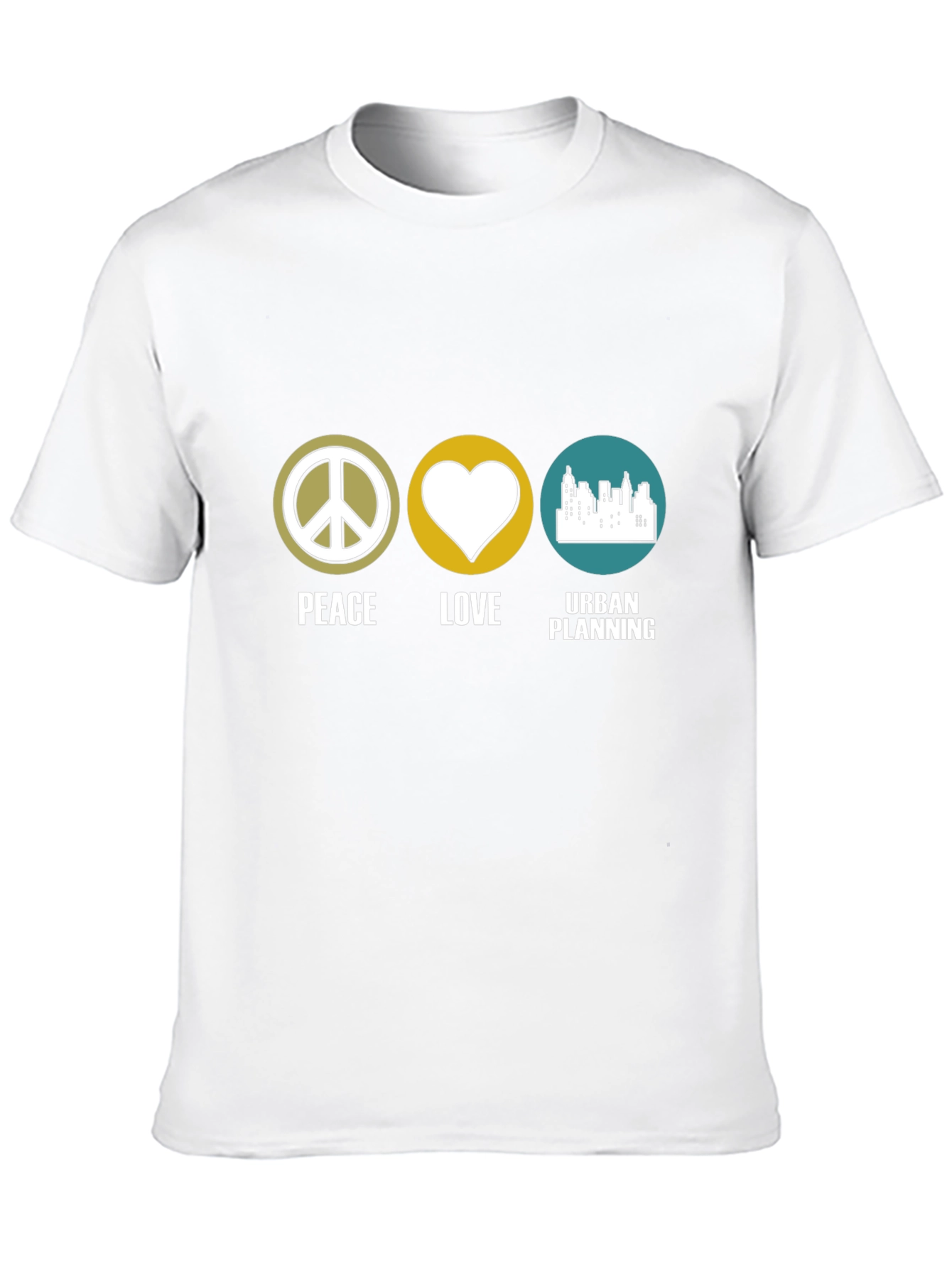 Peace Love Urban Planning T-Shirt