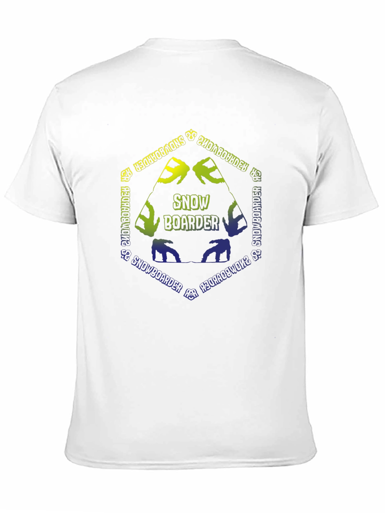 Snowboarder Graphic Tee - Black Unisex T-Shirt