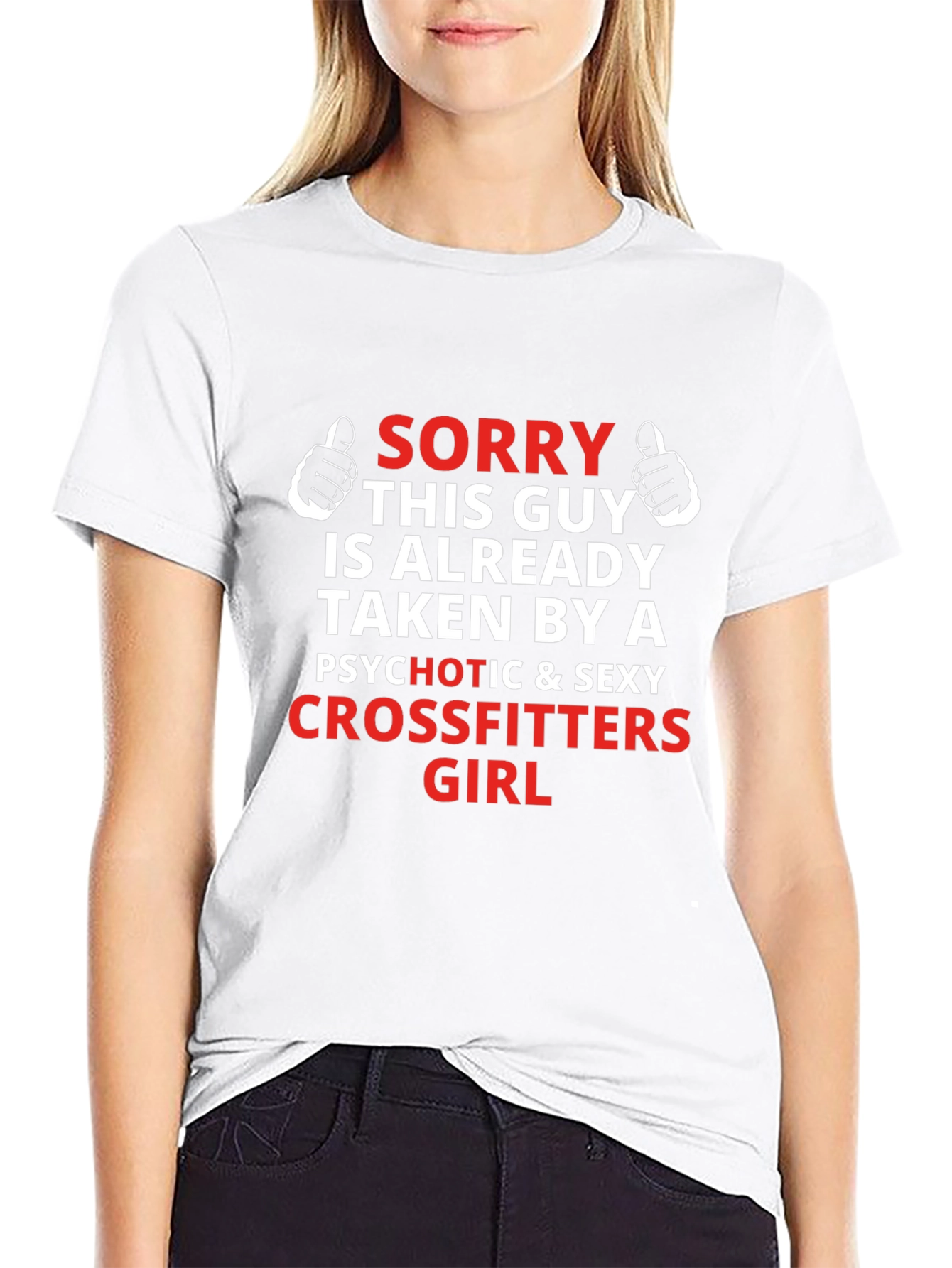 Funny Crossfitters Girl Boyfriend T-Shirt