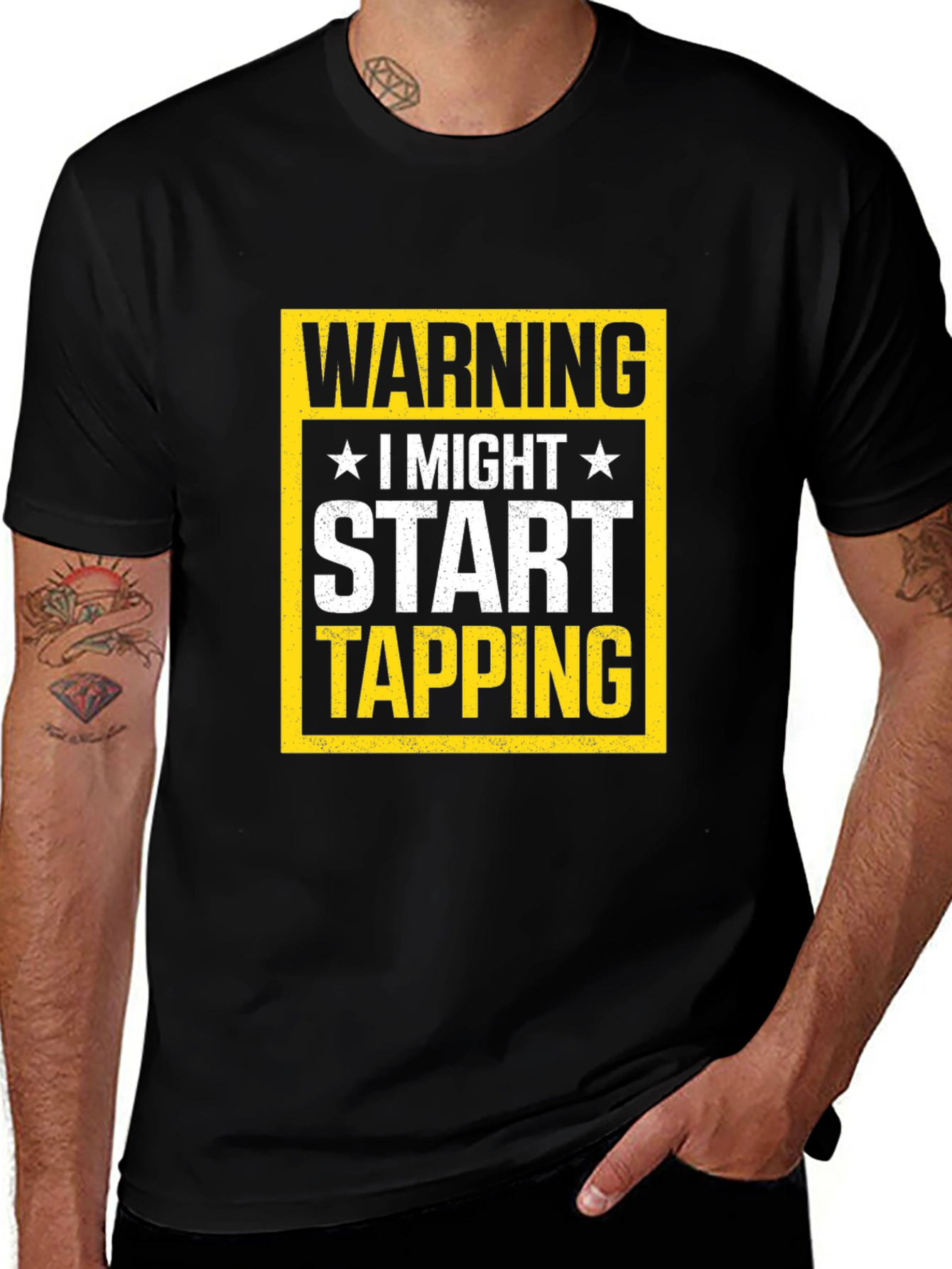Warning I Might Start Tapping T-Shirt