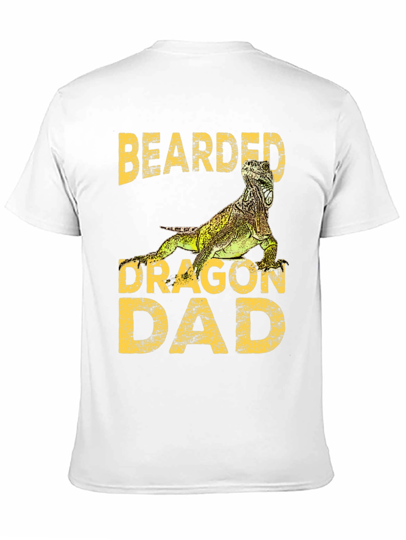 Bearded Dragon Dad Graphic T-Shirt Reptile Lover Tee