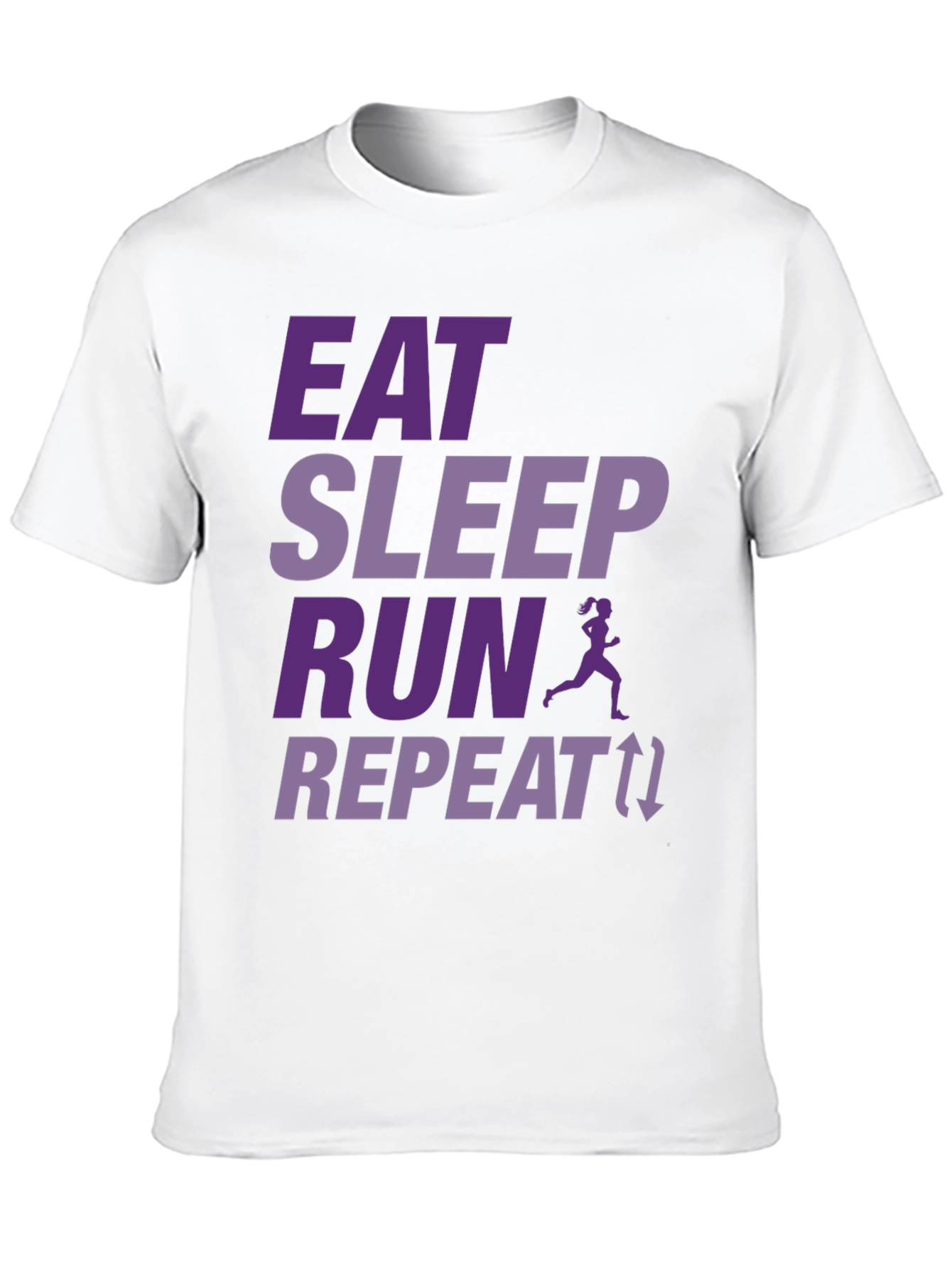 Eat Sleep Run Repeat T-Shirt - Runners Tee