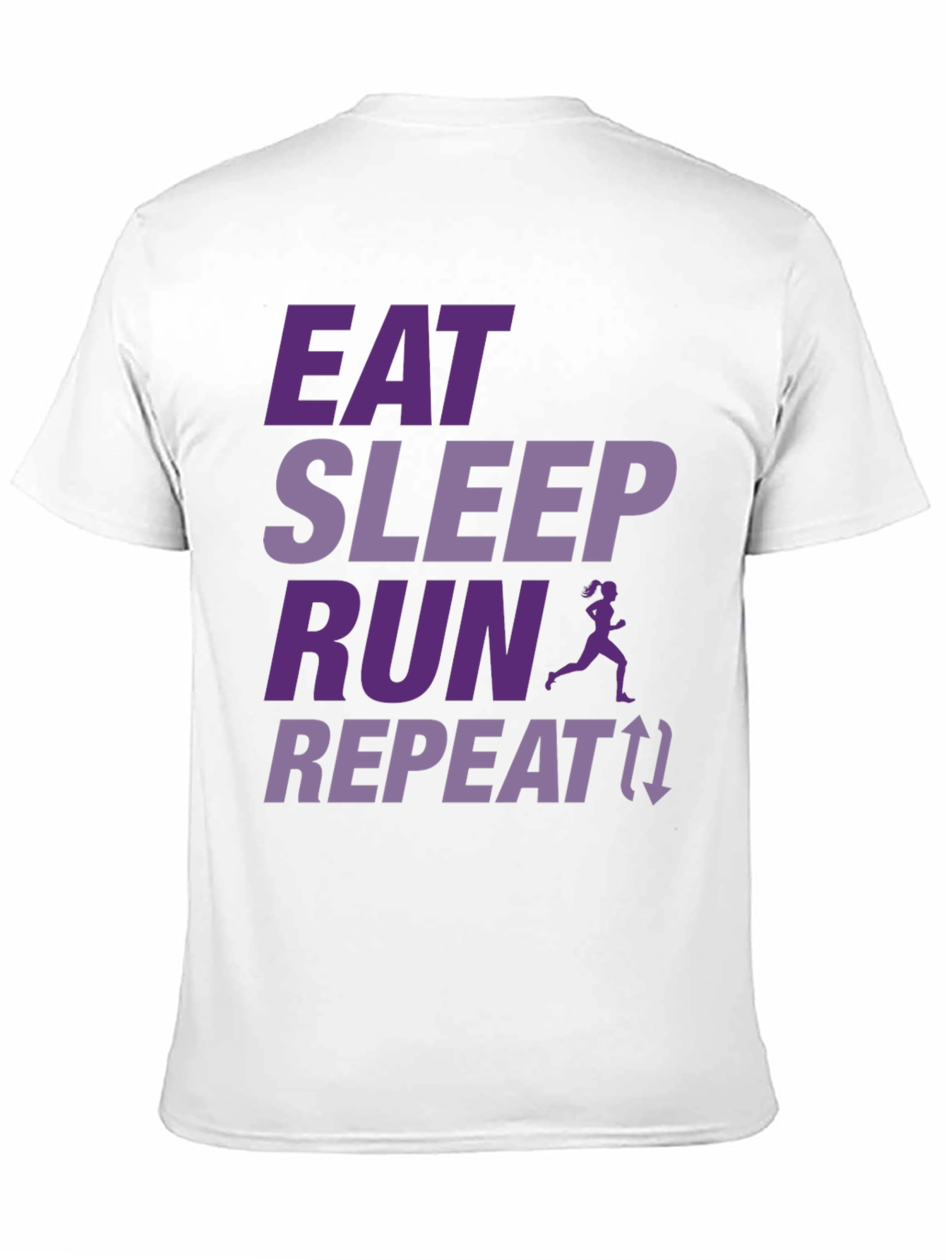Eat Sleep Run Repeat T-Shirt - Runners Tee